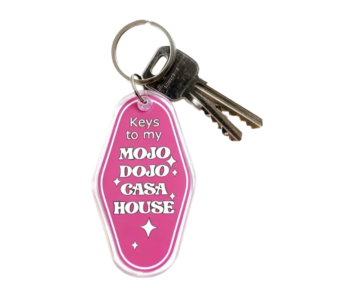 Mojo Dojo Casa House Keychain