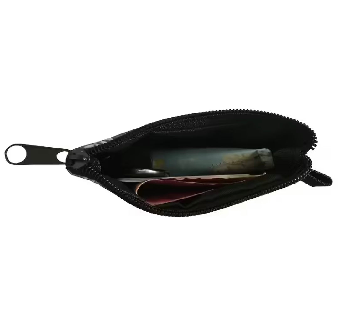 Pink Western Cowgirl - Let's Go Mini Coin Wallet