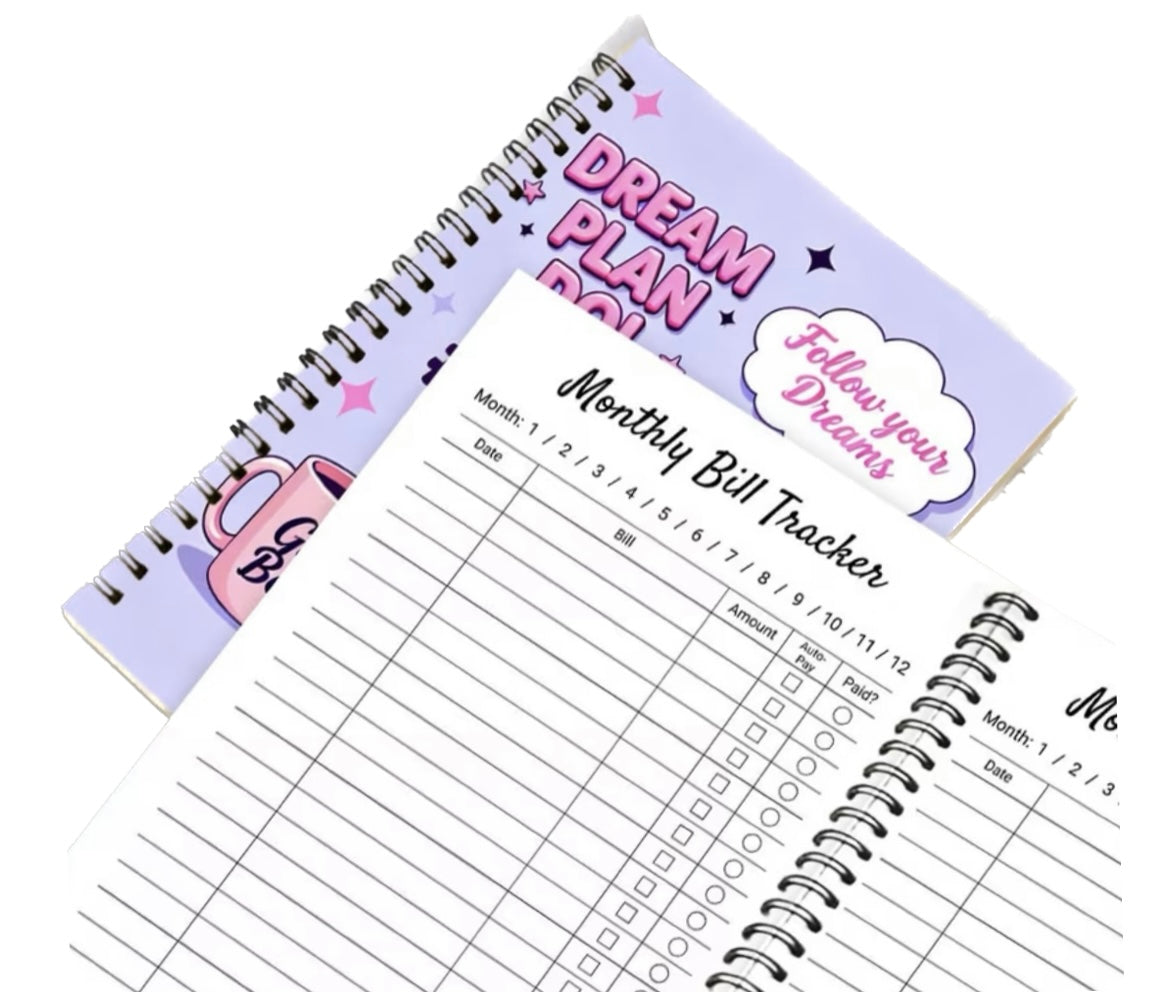 Pre-Order - Girl Boss Monthly Bill Tracker