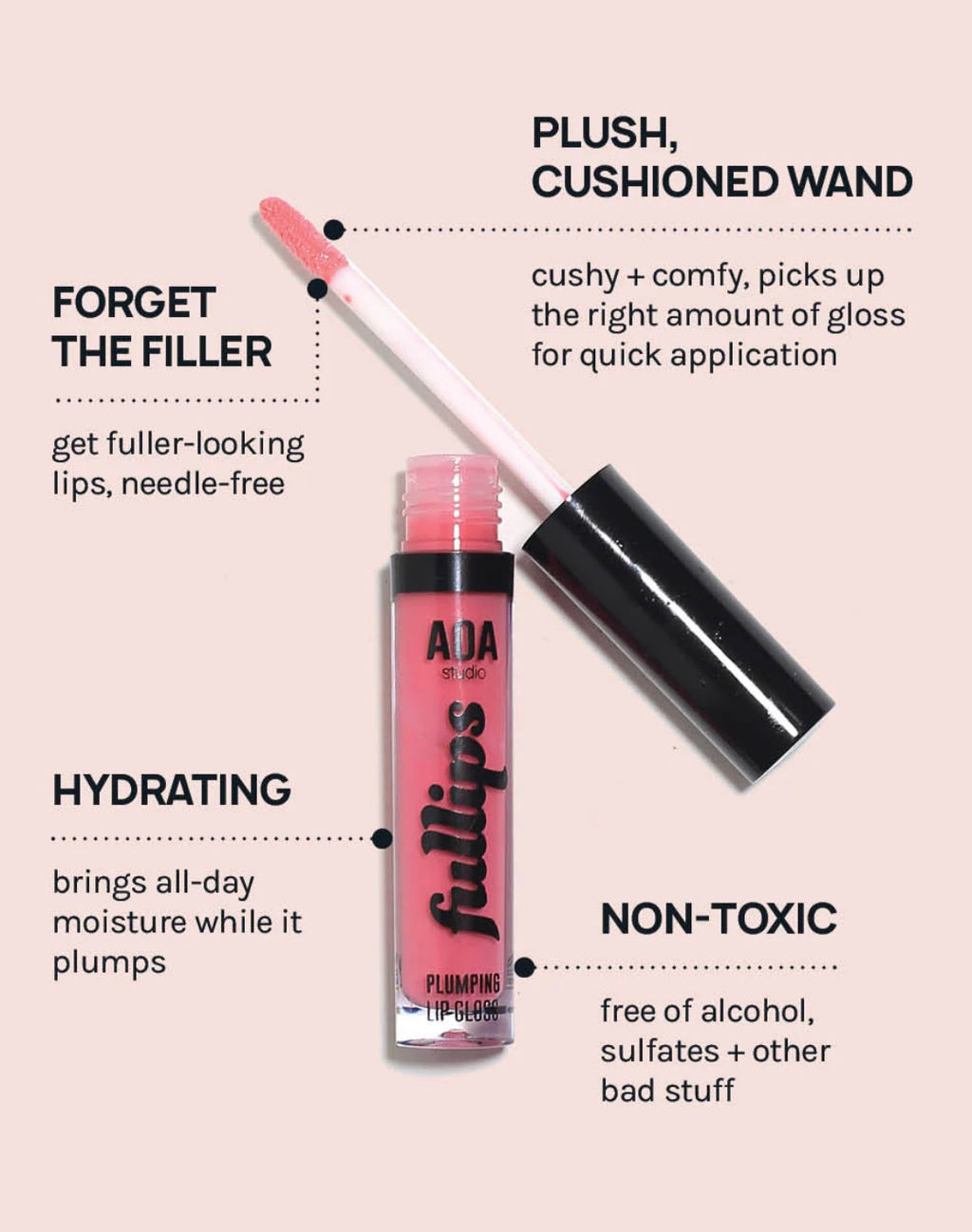 Fullips Plumping Gloss - High Shine Volumizing Lip Gloss