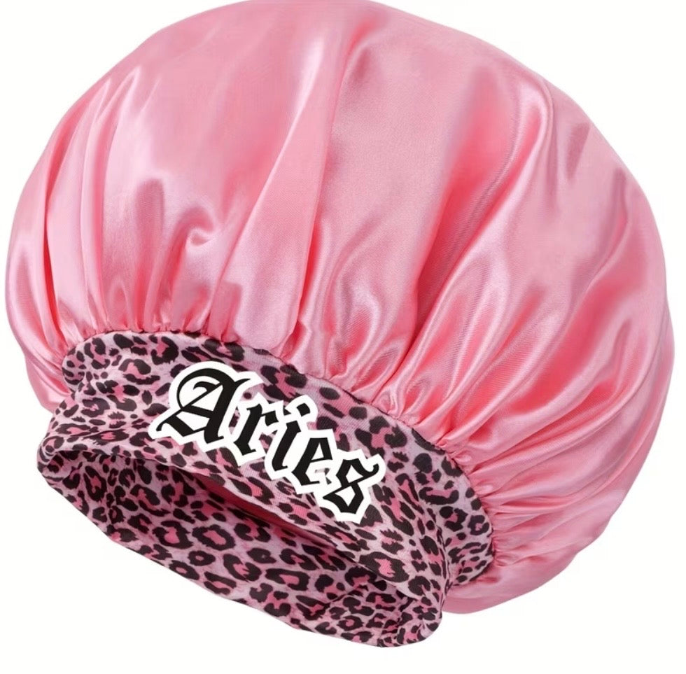 Zodiac Satin Hair Bonnet for Sleeping | Slay Girl Co.