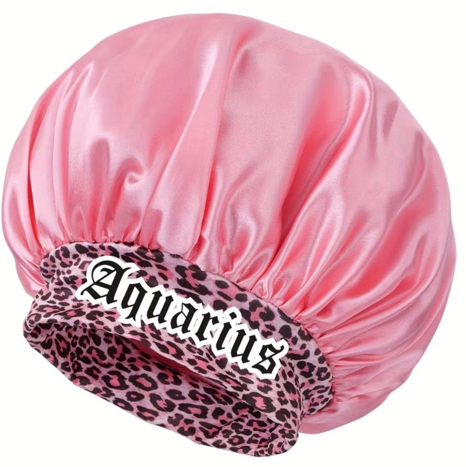 Zodiac Satin Hair Bonnet for Sleeping | Slay Girl Co.