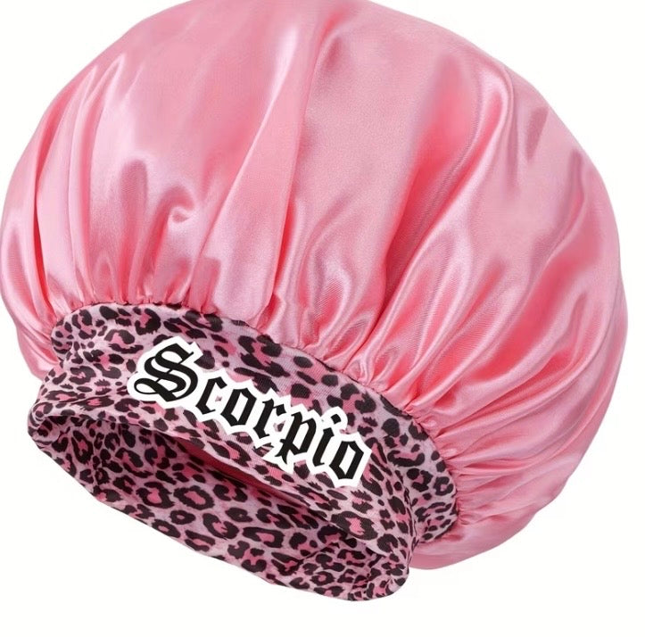 Zodiac Satin Hair Bonnet for Sleeping | Slay Girl Co.